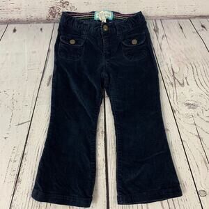 GAP Navy Blue Velvet Girls Pants winter